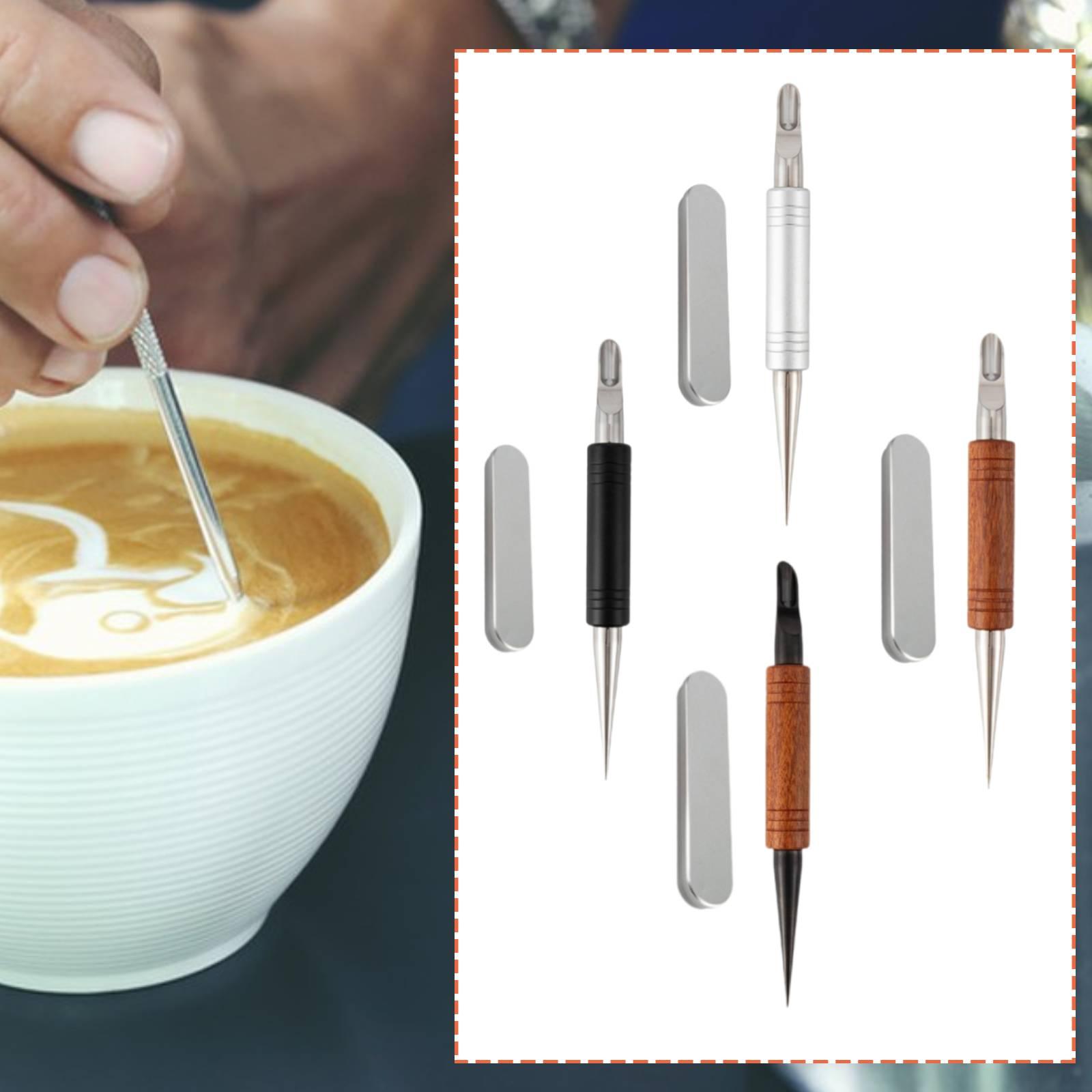 Latte Art Pen Coffee Flower Pu - Coffee Equipment Drawing recension och pris