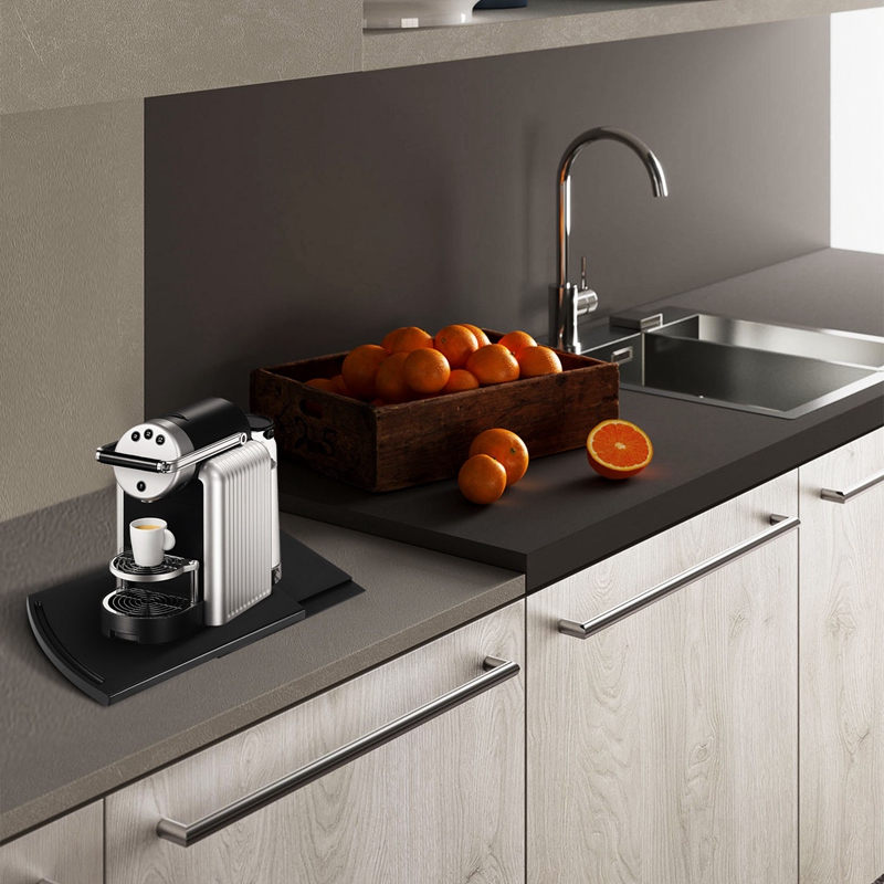 Kitchen Sink Sliding Coffee Tr - Coffee Equipment Tray recension och pris
