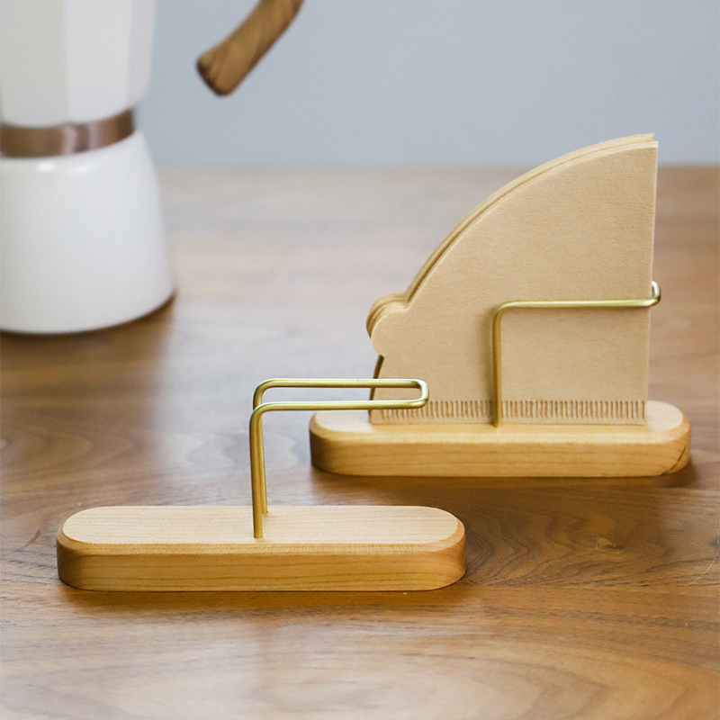 Wooden Coffee Filter Holder St - Coffee Equipment V60 recension och pris