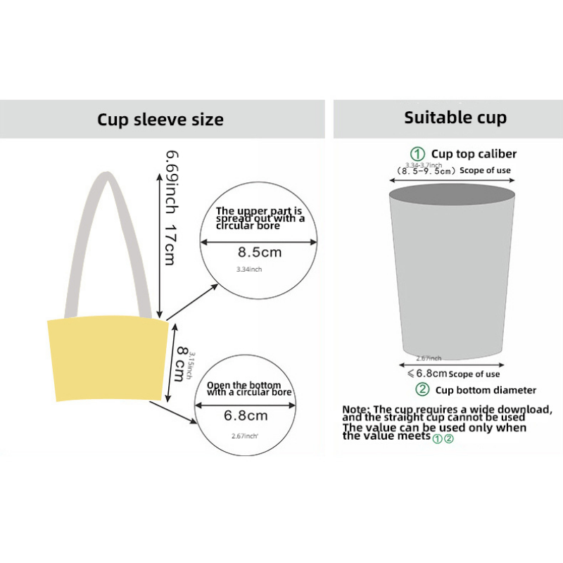 Milk Tea Cup Set Hand Carry Ca - Coffee Equipment Bag recension och pris