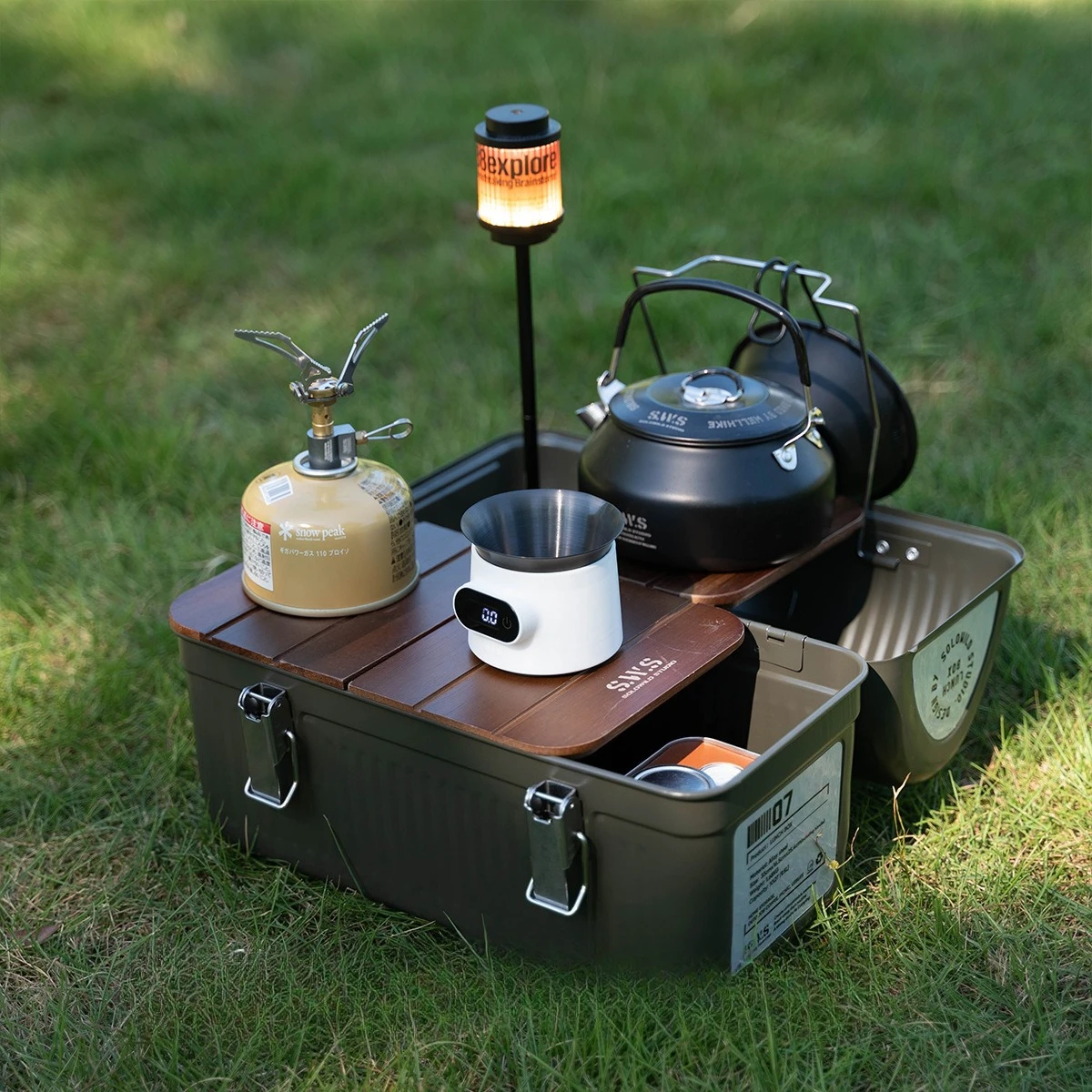 Small Fishing Coffee Tea Equip - Vintage Coffee Equipment recension och pris
