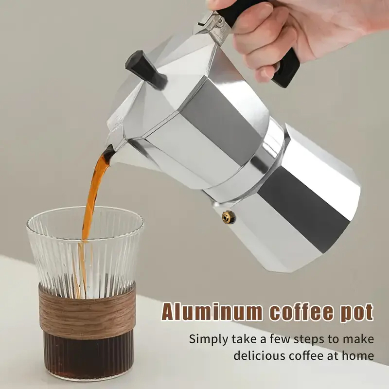 Classic Aluminum Moka Pot 50-3 - Coffee Equipment Espresso recension och pris