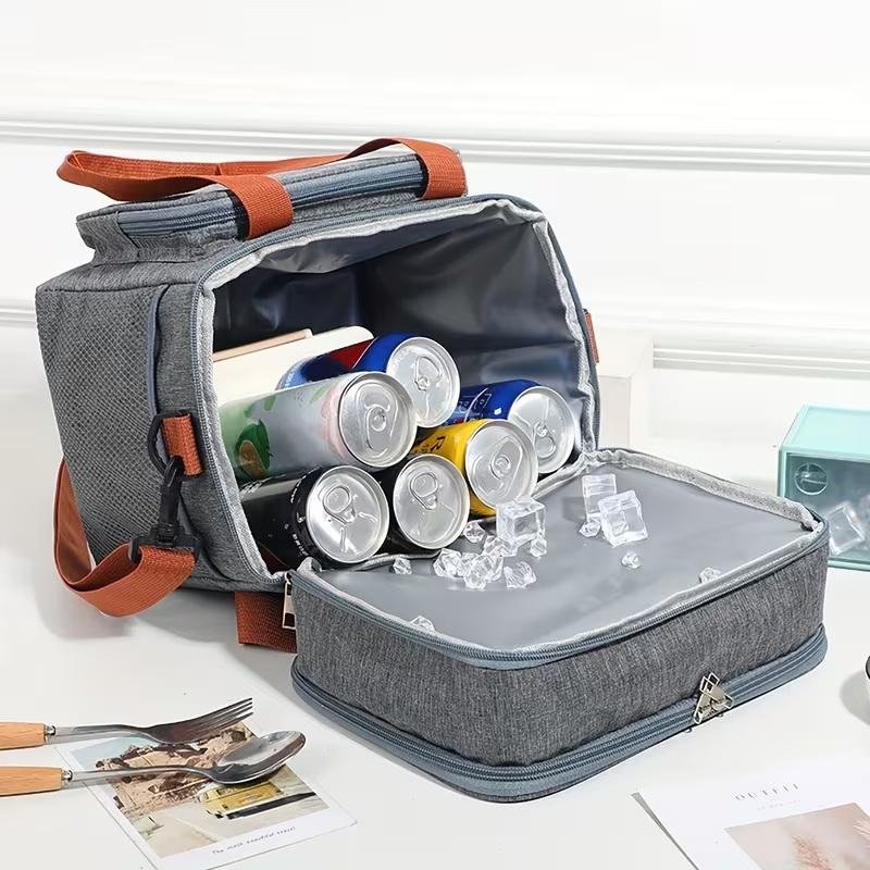 1pc Insulated Lunch Bag, Large - Coffee Equipment Bag recension och pris