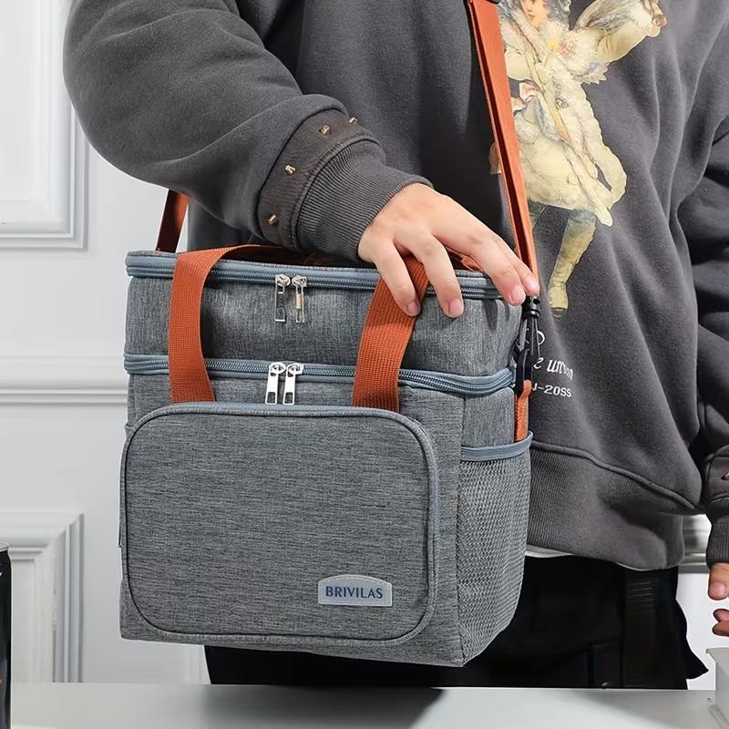 1pc Insulated Lunch Bag, Large - Coffee Equipment Bag recension och pris