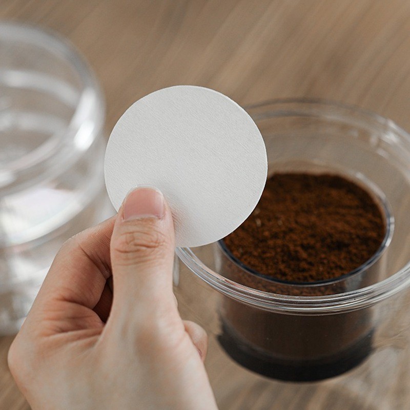 100Pcs Round Coffee Filter Pap - Coffee Equipment Espresso recension och pris
