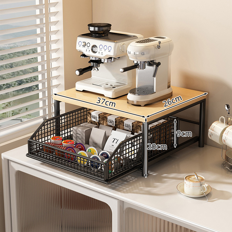 Coffee Machine Storage Rack Pu - Coffee Equipment Bag recension och pris