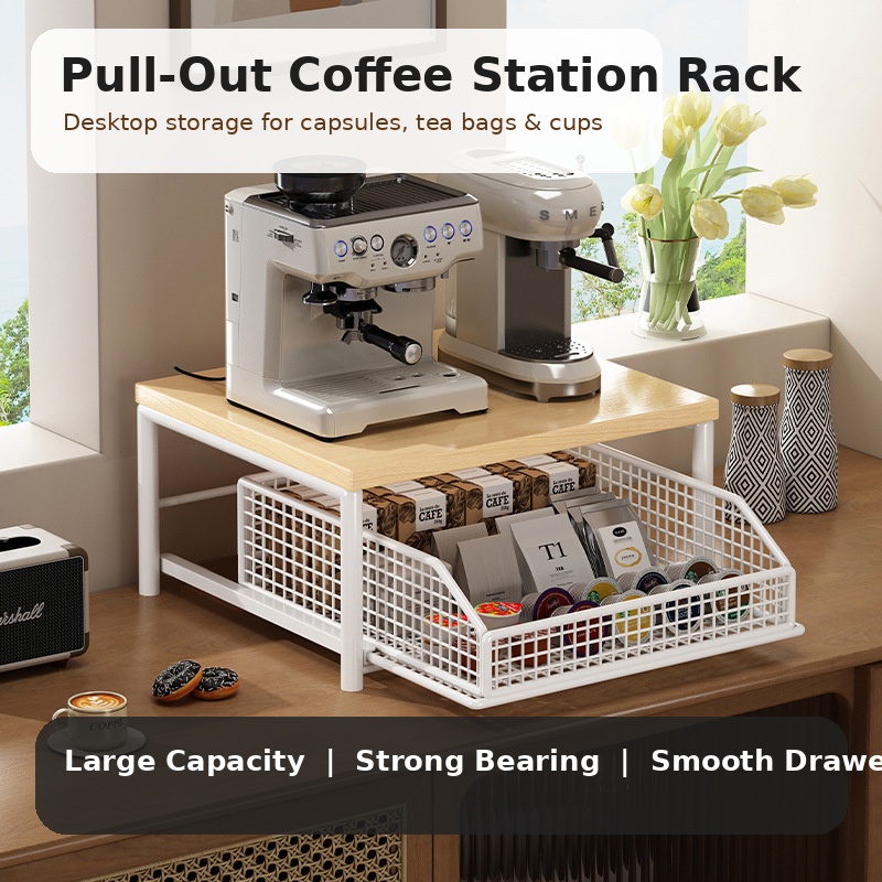 Coffee Machine Storage Rack Pu - Coffee Equipment Bag recension och pris