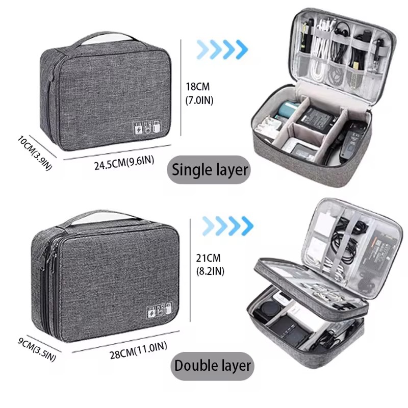 Travel Cable Storage Bag Porta - Coffee Equipment Bag recension och pris